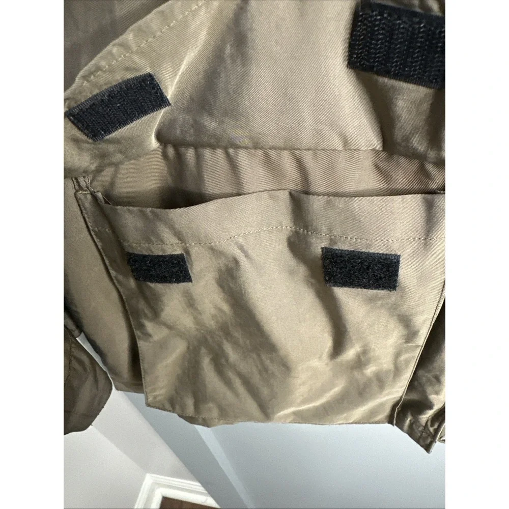 Vintage Banana Republic 2-1 Convertible Hooded Paparazzi Travel Zip Jacket Sz S‎